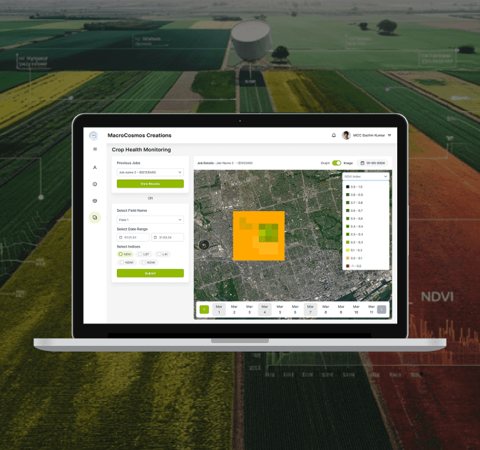 CROP HEALTH MONITORING